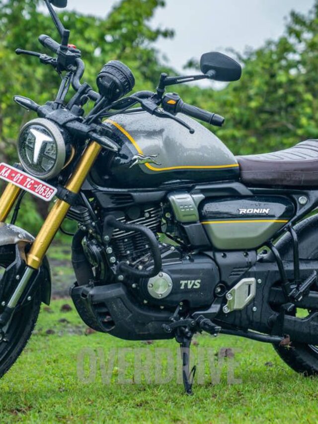 Exploring the TVS Ronin A Modern Retro Marvel