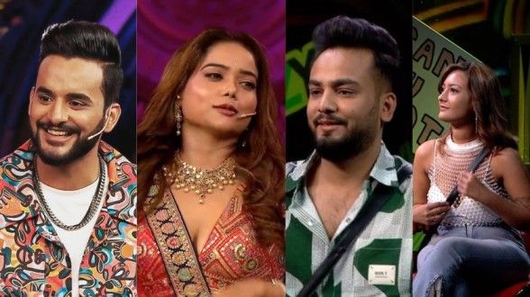 Bigg Boss ott 2 contestants Abhishek, Manisha, Elvish and Ashika