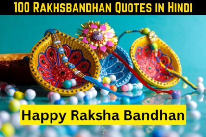 100 Rakhsbandhan Quotes in Hindi list