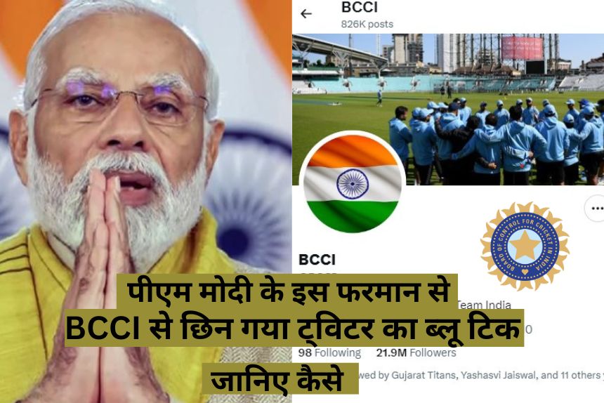 bcci blue tick: पीएम मोदी के इस फरमान के बाद बीसीसीआई से छिन गया ट्विटर का ब्लू टिक