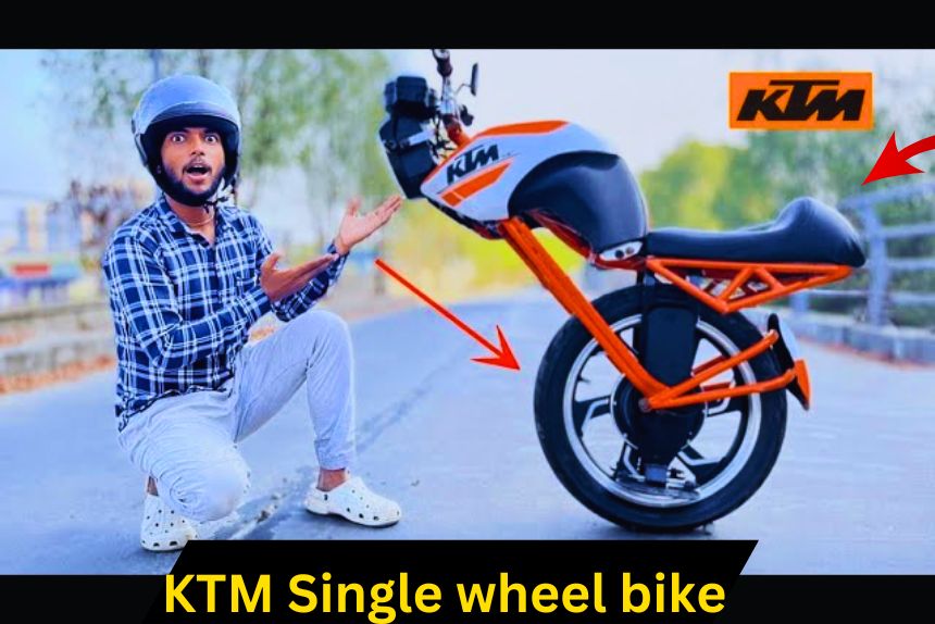 Single wheel bike
