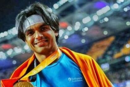 Neeraj Chopra Gold Medal