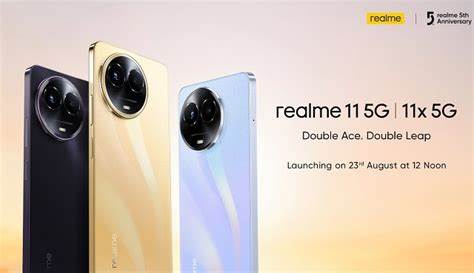 Realme 11 और Realme 11x 5G LE की रिलीज डेट आई सामने, मिलेगा 108MP डिजिटल कैमरा और 5000 mAh बैटरी