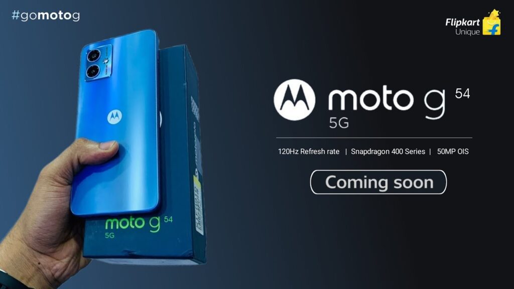 Moto G54 5G with twin rear camera will be released soon