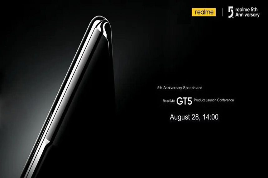 Realme GT 5 के डिजाइन, स्पेसिफिकेशंस का खुलासा, 24GB RAM और 50MP के साथ आया बाजार में 