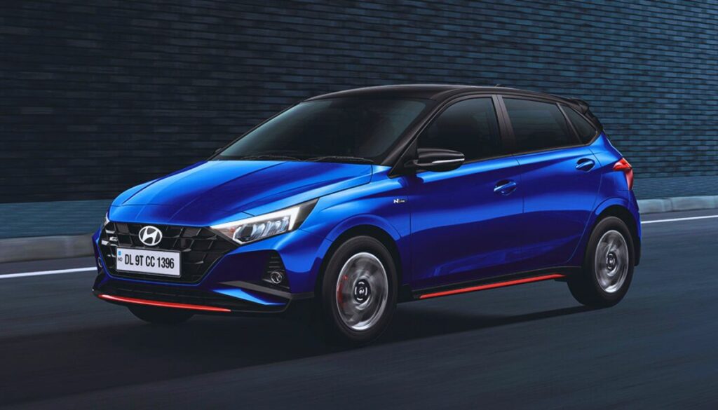 Hyundai i20 N line facelift 2023