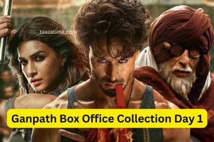 Ganpath Box Office Collection Day 1