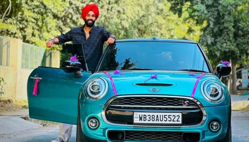 Jatt Prabhjot New Sports car