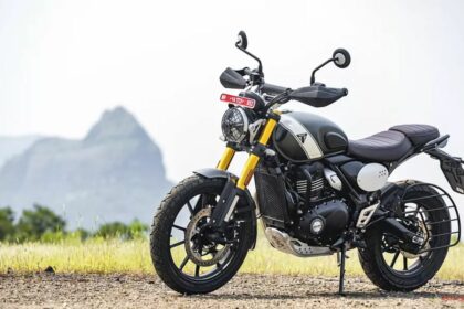 Triumph Scramble 400 X Rider Review