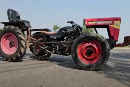 Bajaj Pulsar Modified Mini Tractor