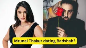 Mrunal Thakur dating Badshah?