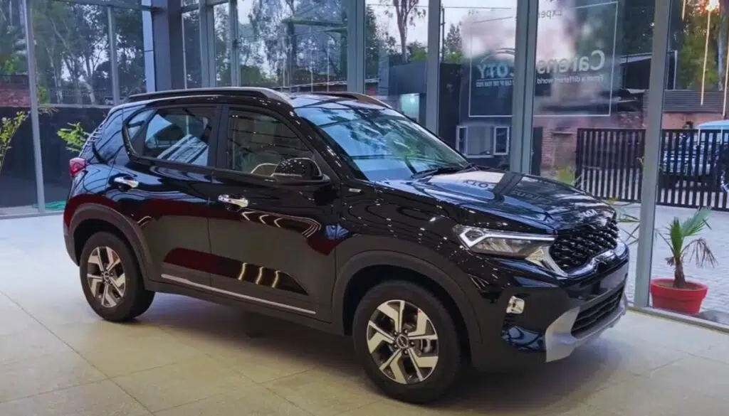 New kia Sonet Facelift