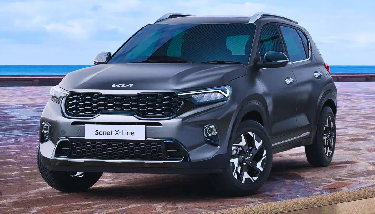 New kia Sonet Facelift