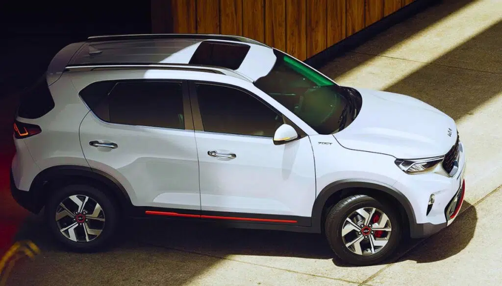 New kia Sonet Facelift