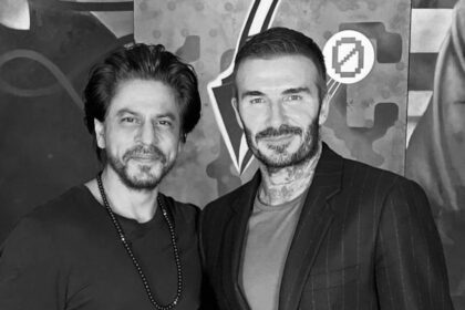 Shah Rukh Khan And David Beckham