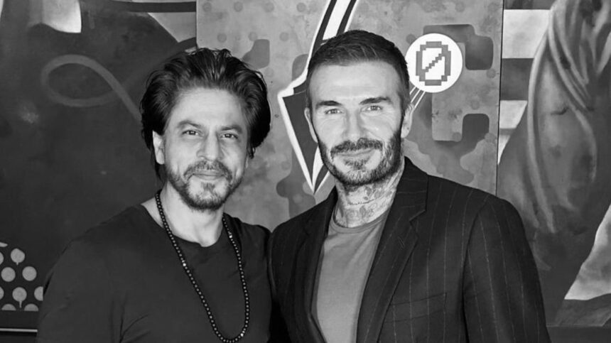 Shah Rukh Khan And David Beckham