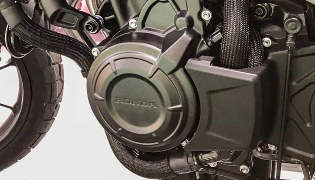 Upcoming Honda NX500 Engine