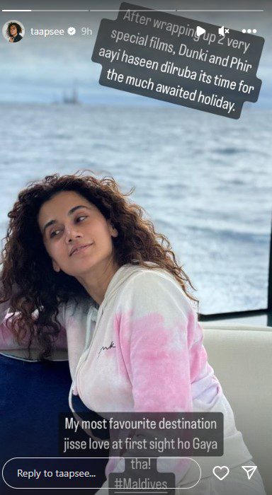 Taapsee Pannu Vacation