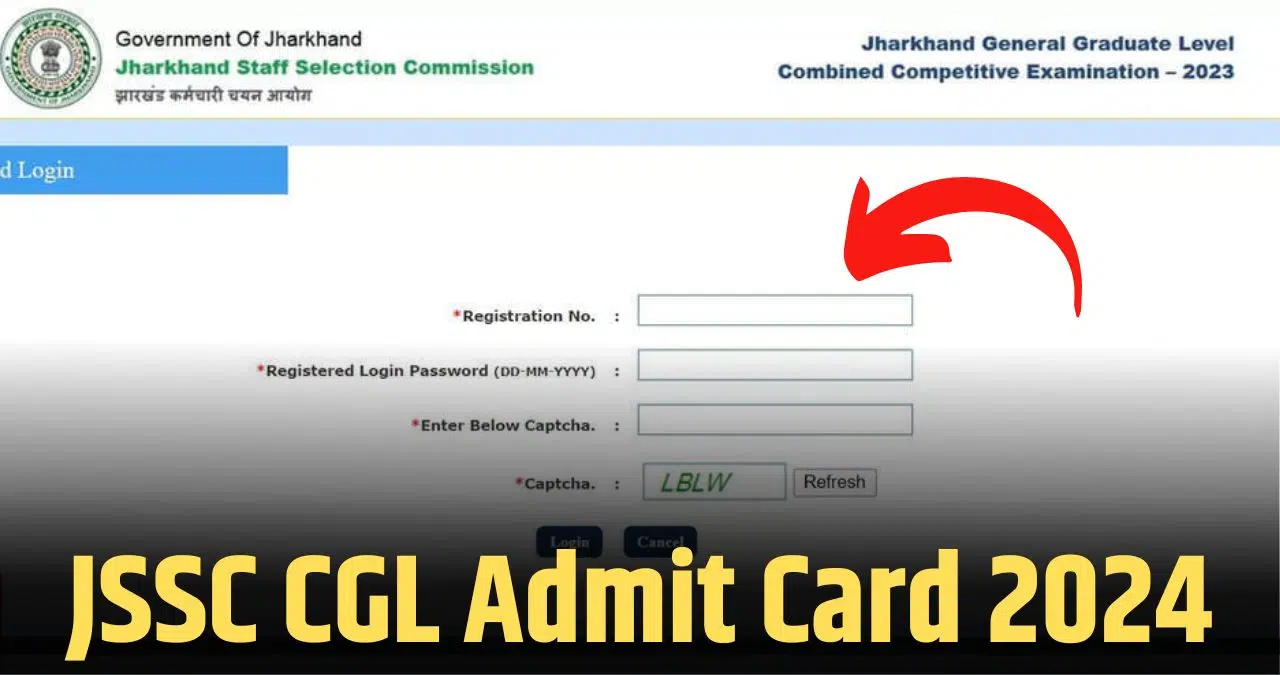 JSSC CGL Admit Card 2024