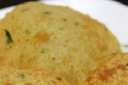 Semolina Potato Masala Puri