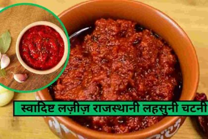 Rajasthani Garlic Chutney Recipe