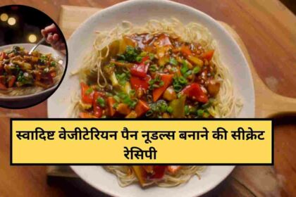 Veg Pan Fried Noodles Recipe