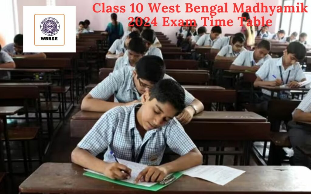 West Bengal Madhyamik 2024 ExamWest Bengal Madhyamik 2024 Exam