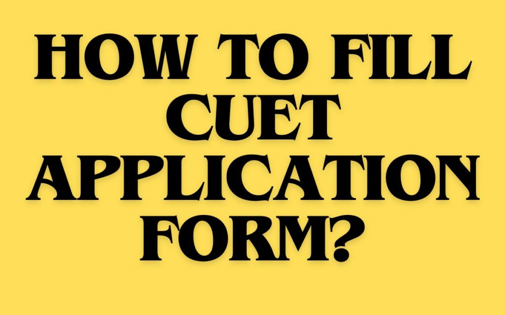 CUET UG 2024 Application Form Date