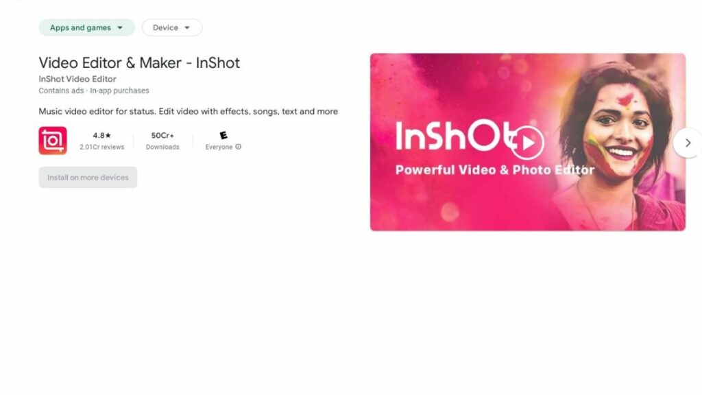 Inshot APP