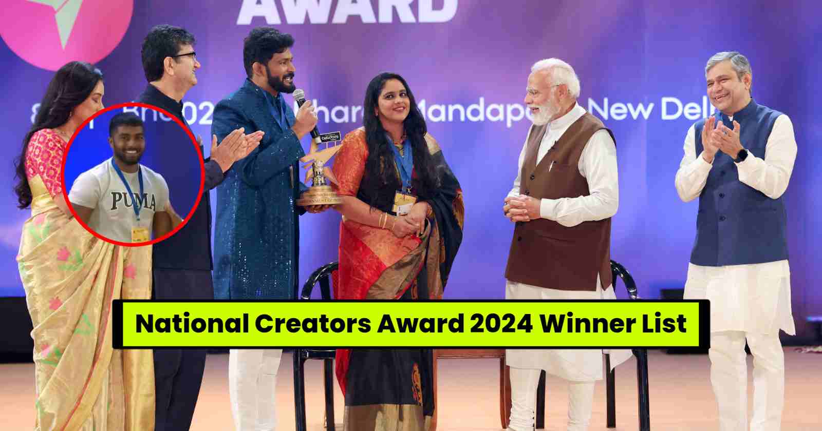 National Creators Award 2024 Winner List