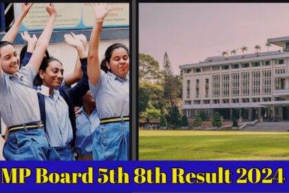 MP Board 5th 8th Result 2024