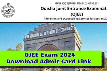 OJEE Exam Date