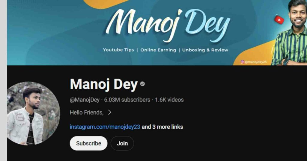 Manoj Dey Net Worth