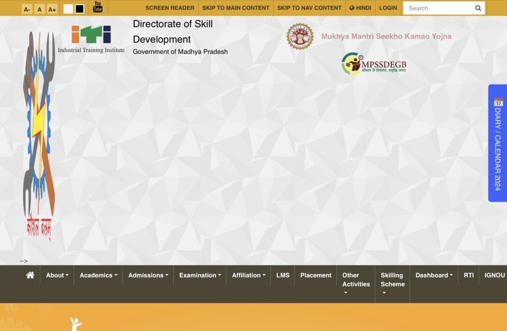 Directorate of Skill Development, Madhya Pradesh