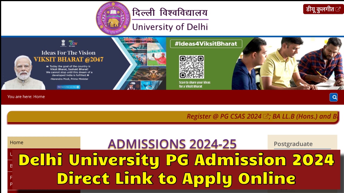 Delhi University PG