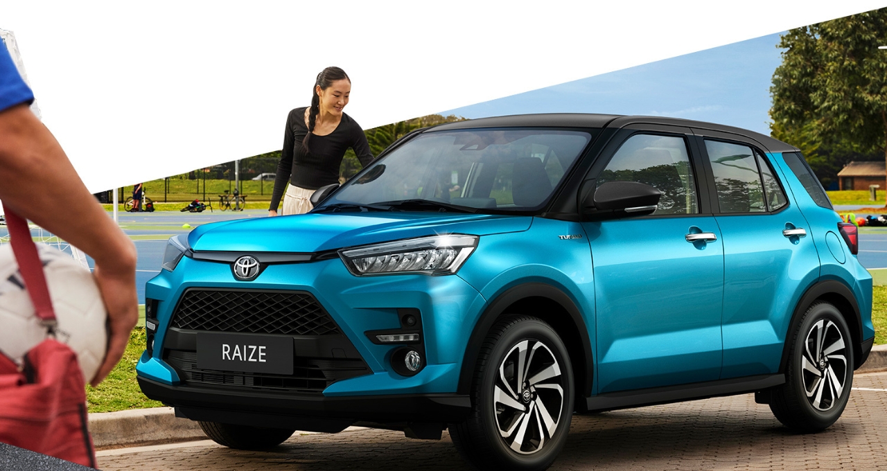 Toyota Raize स्टाइलिश लुक और दमदार परफॉर्मेंस वाली कॉम्पैक्ट SUV