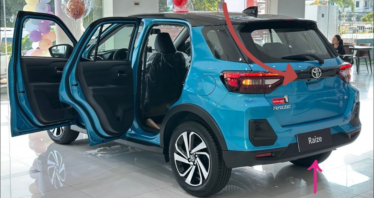 Toyota Raize स्टाइलिश लुक और दमदार परफॉर्मेंस वाली कॉम्पैक्ट SUV