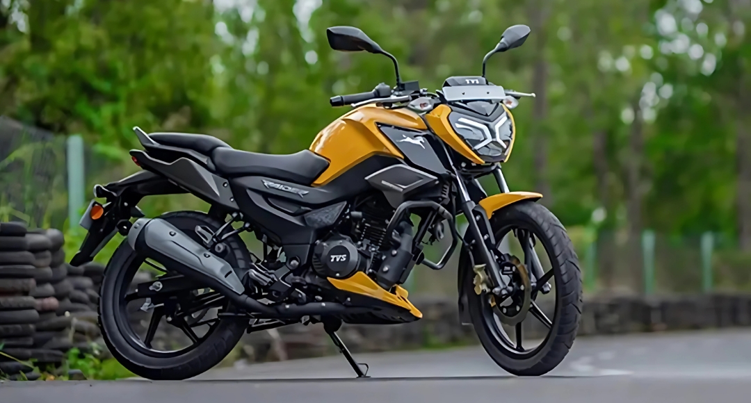 TVS Raider 125 दमदार परफॉर्मेंस और स्टाइलिश लुक वाली बाइक
