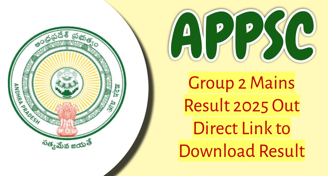 APPSC Group 2 Result